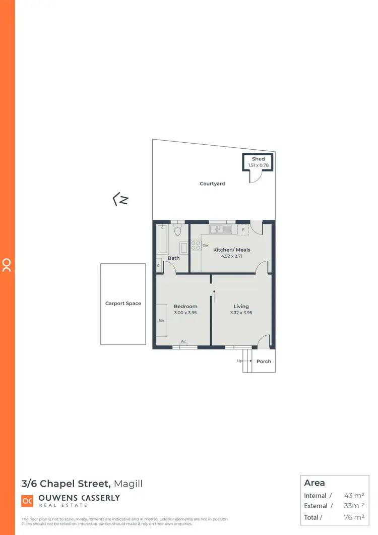 Floorplan of Homely unit listing, 3/6 Chapel Street, Magill SA 5072