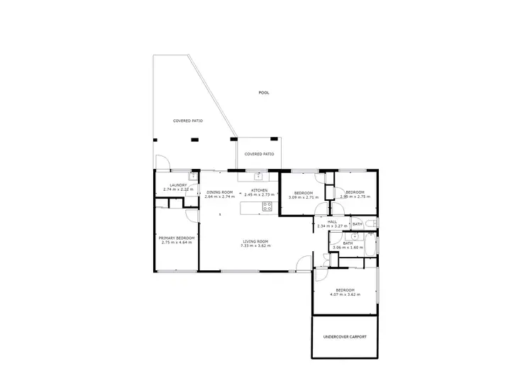 Floorplan of Homely house listing, 24 Theresa Close, Woree QLD 4868