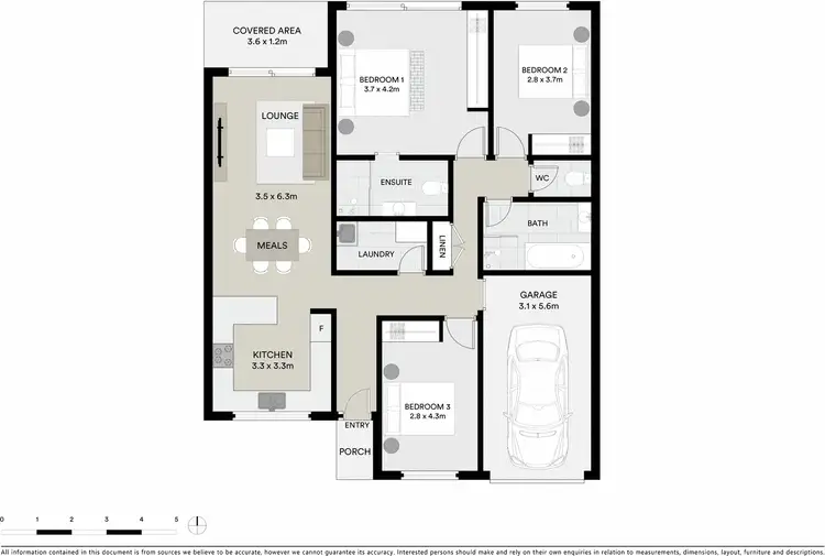 Floorplan of Homely townhouse listing, 38/188 Walker Street, Quakers Hill NSW 2763