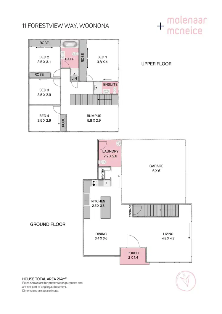 Floorplan of Homely house listing, 11 Forestview Way, Woonona NSW 2517