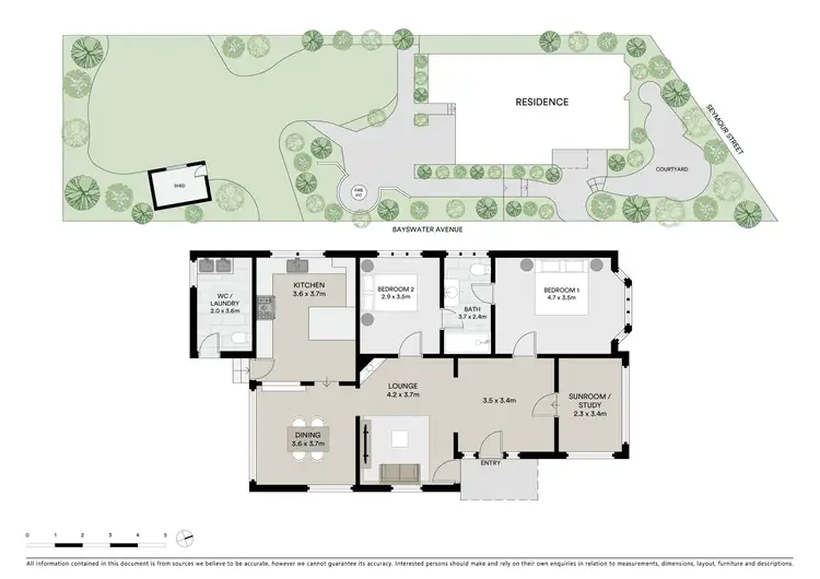 Floorplan of Homely house listing, 44 Seymour Street, Hurstville Grove NSW 2220