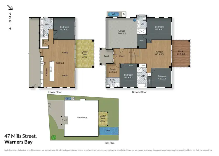Floorplan of Homely house listing, 47 Mills Street, Warners Bay NSW 2282