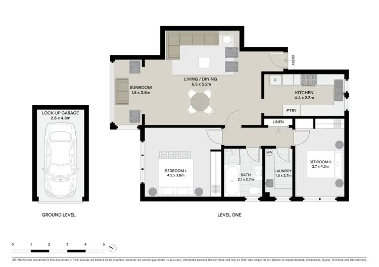 Floorplan of Homely apartment listing, 6/24B Forsyth Street, Willoughby NSW 2068