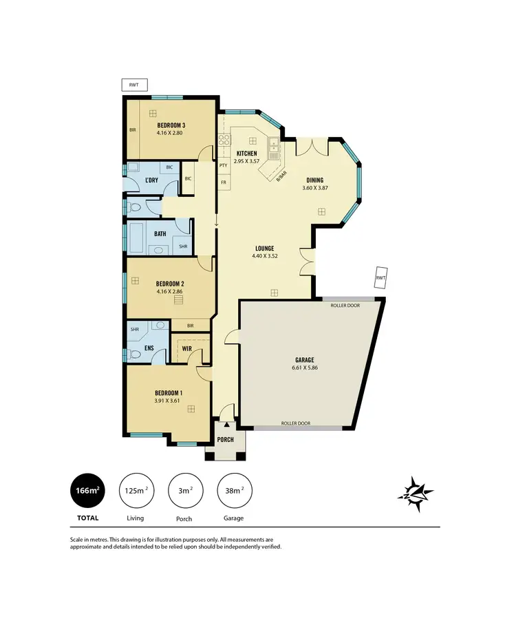 Floorplan of Homely house listing, 4b Melba Court, Hectorville SA 5073