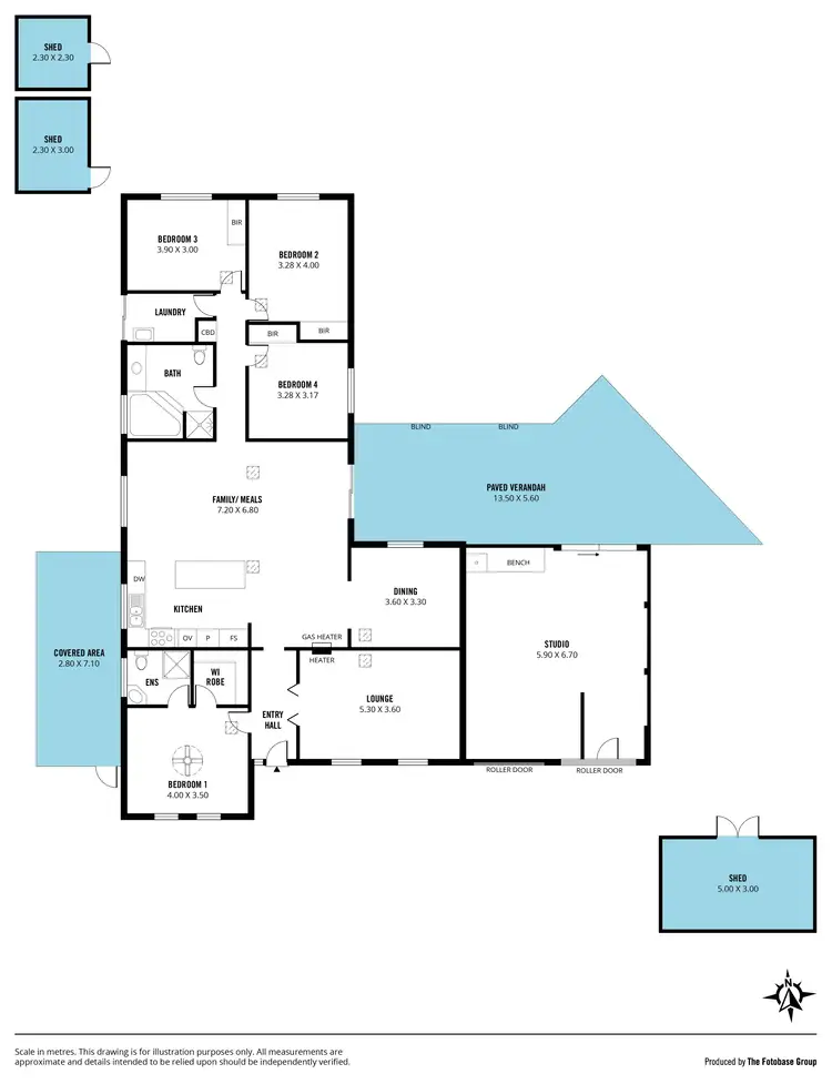 Floorplan of Homely house listing, 15 Rosina Street, Woodcroft SA 5162