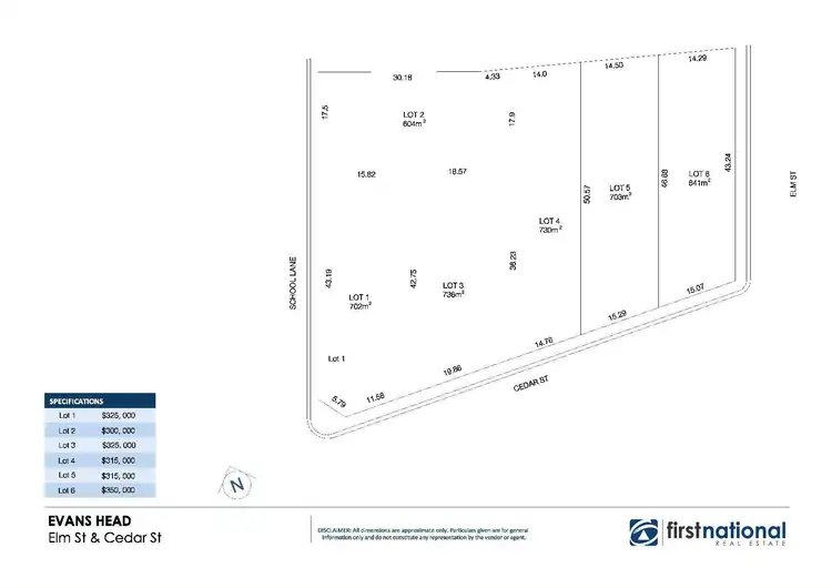 Floorplan of Homely land listing, LOT 5, 2-6 Cedar Street, Evans Head NSW 2473