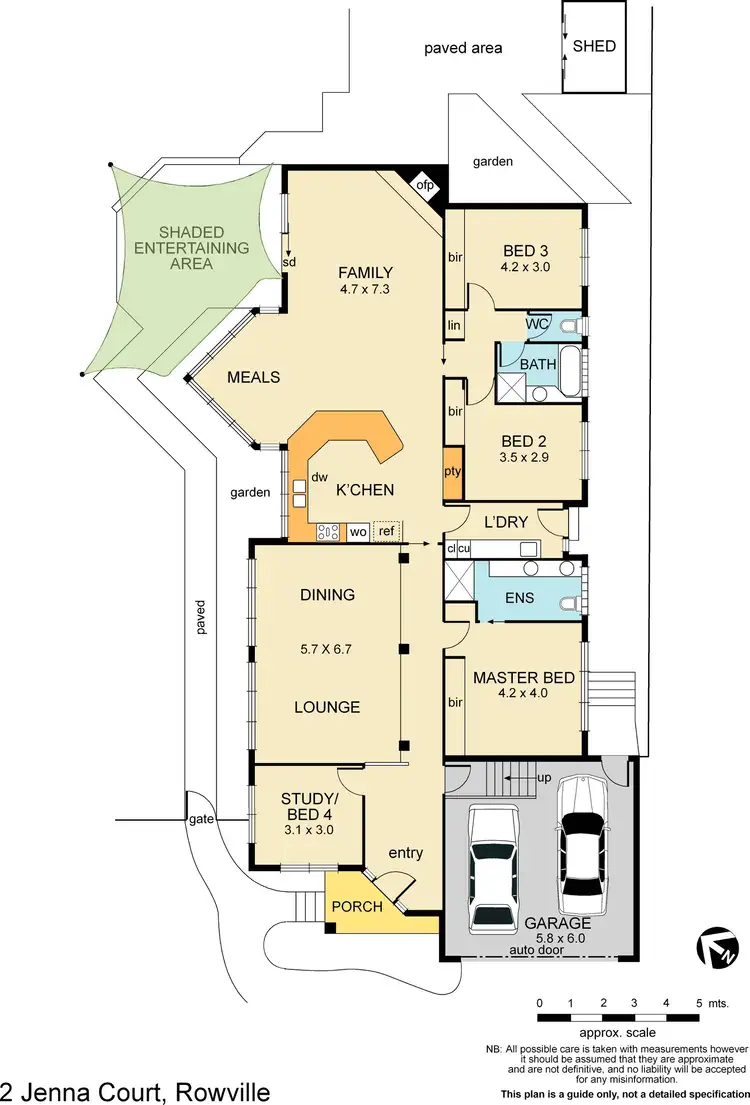 Floorplan of Homely house listing, 2 Jenna Court, Rowville VIC 3178