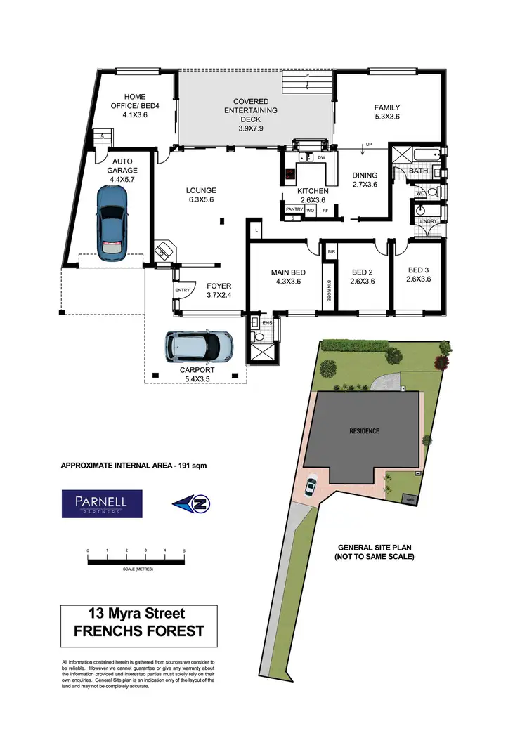Floorplan of Homely house listing, 13 Myra Street, Frenchs Forest NSW 2086