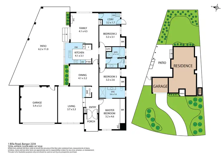 Floorplan of Homely house listing, 1 Billa Road, Bangor NSW 2234