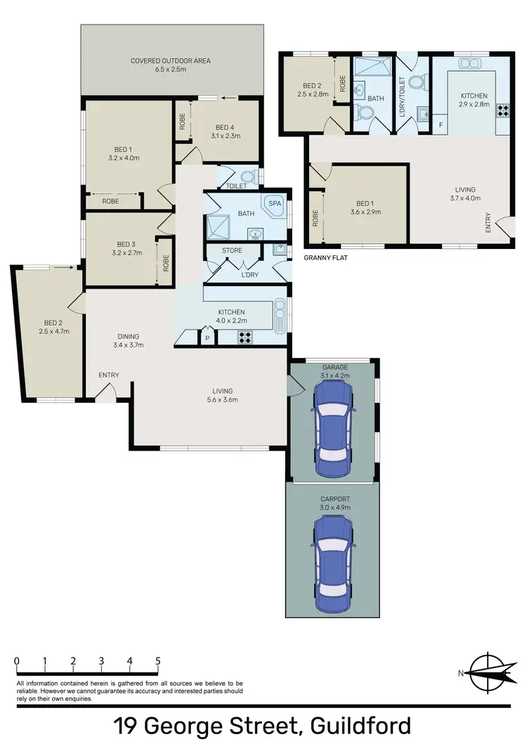 Floorplan of Homely house listing, 19 George Street, Guildford NSW 2161