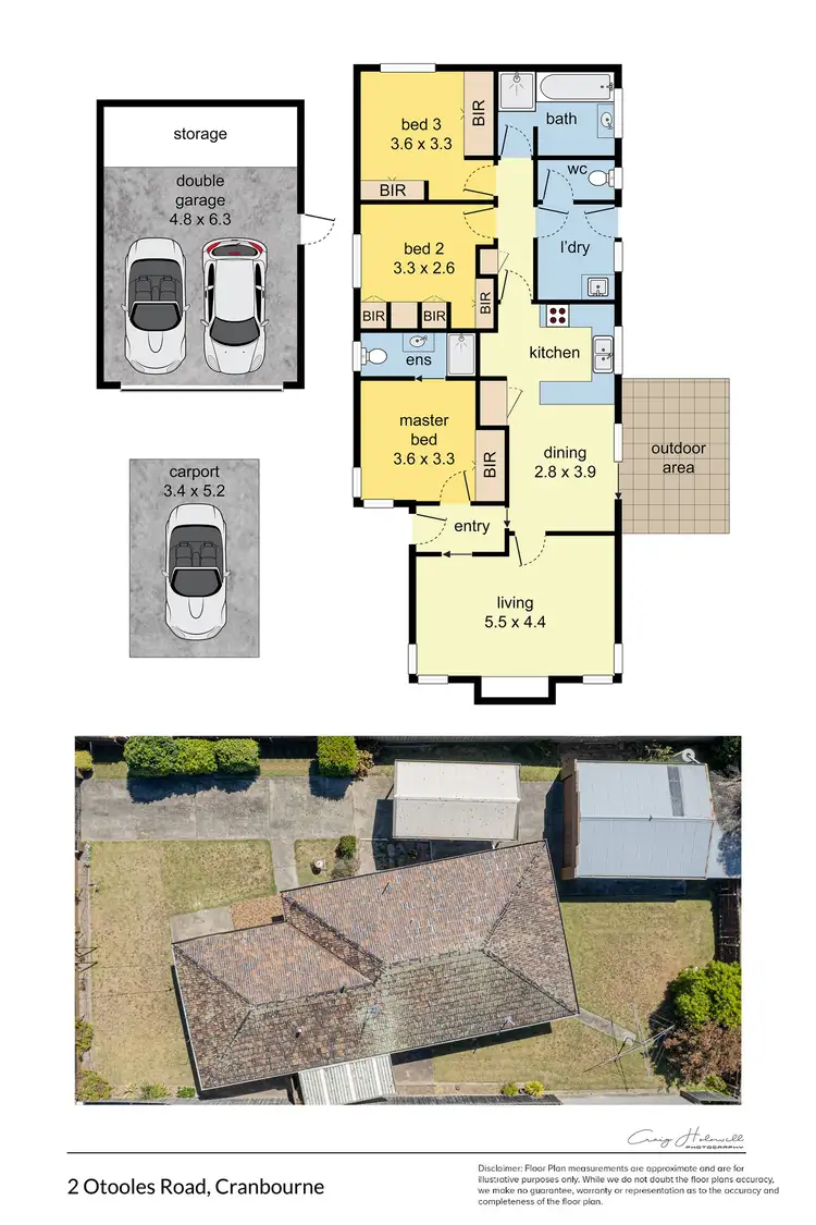 Floorplan of Homely house listing, 2 Otooles Road, Cranbourne VIC 3977