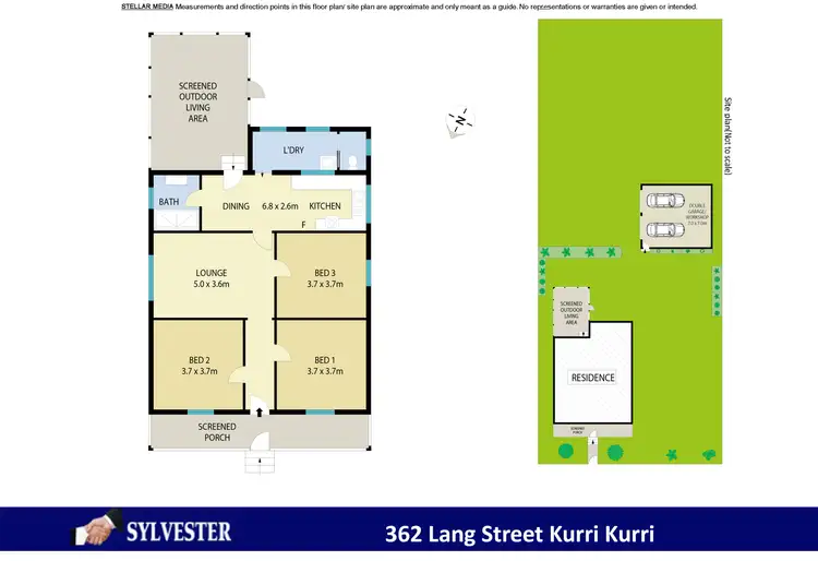 Floorplan of Homely house listing, 362 Lang Street, Kurri Kurri NSW 2327