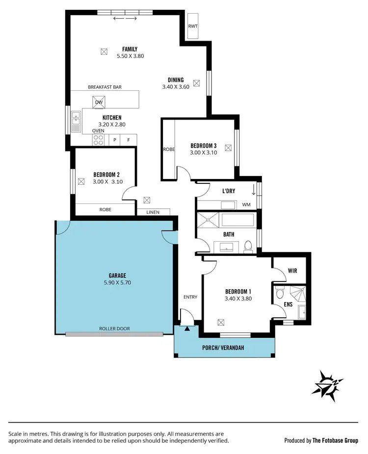Floorplan of Homely house listing, 20 Benny Crescent, South Brighton SA 5048