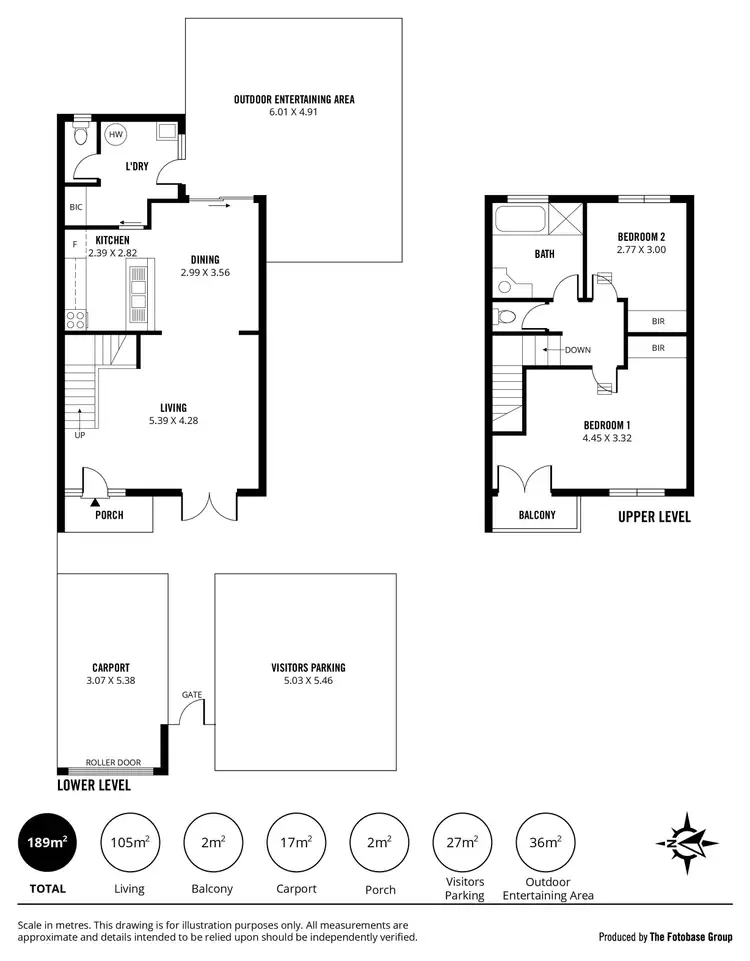 Floorplan of Homely unit listing, 3/8 Munro Street, Glenelg North SA 5045
