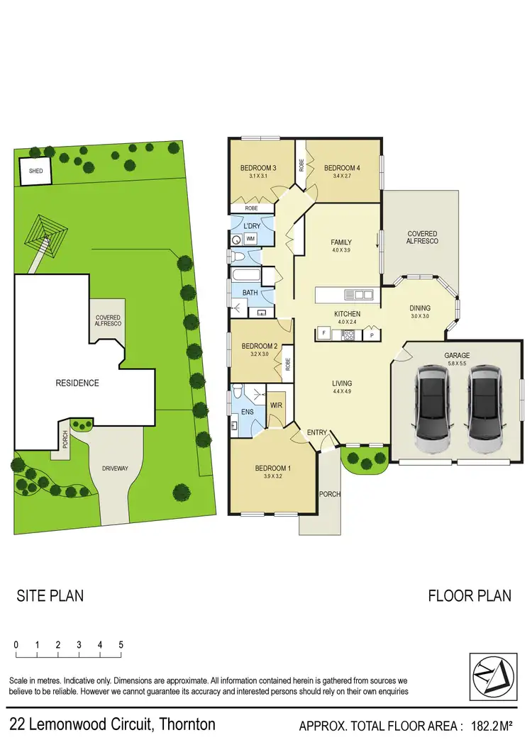 Floorplan of Homely house listing, 22 Lemonwood Circuit, Thornton NSW 2322