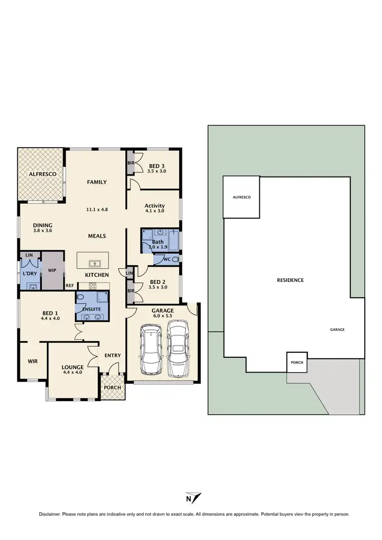 Floorplan of Homely house listing, 5 Greaves Crescent, Kalkallo VIC 3064