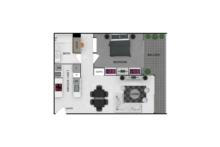 Floorplan of Homely unit listing, 82/8 Veryard Lane, Belconnen ACT 2617