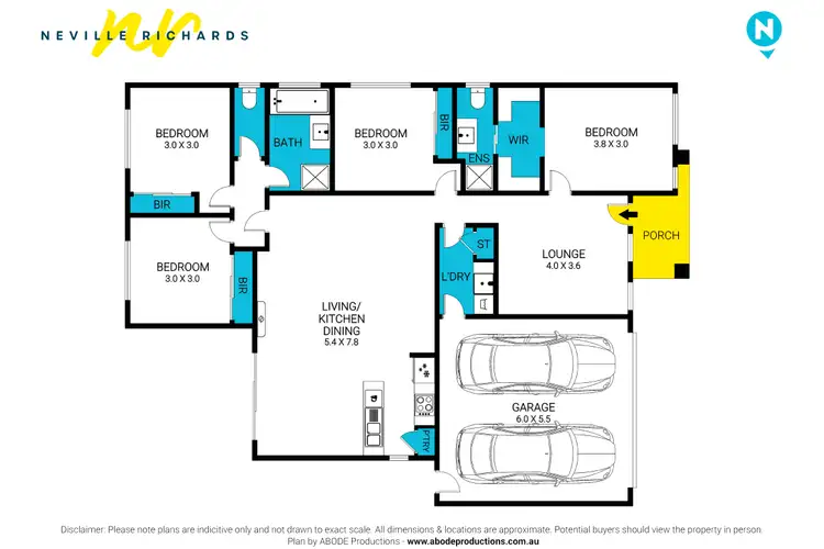 Floorplan of Homely house listing, 4 Felix Street, St Leonards VIC 3223