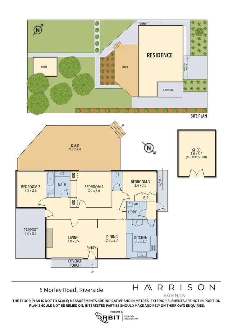 Floorplan of Homely house listing, 5 Morley Road, Riverside TAS 7250