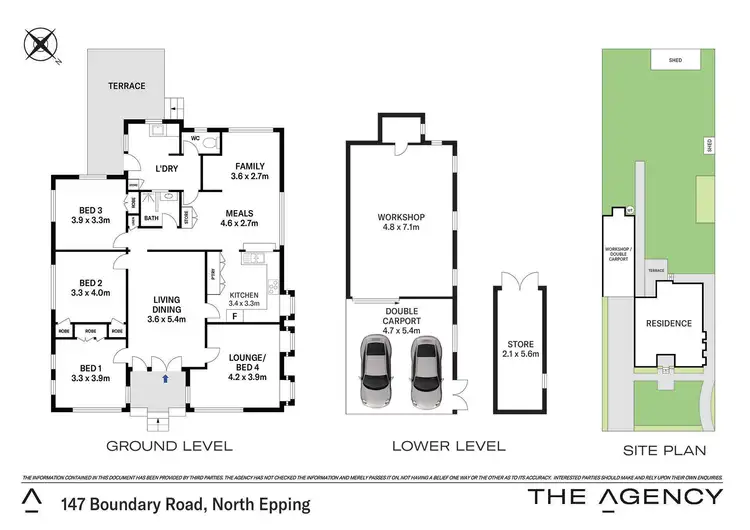 Floorplan of Homely house listing, 147 Boundary Road, North Epping NSW 2121