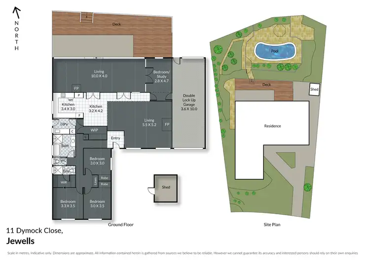 Floorplan of Homely house listing, 11 Dymock Close, Jewells NSW 2280