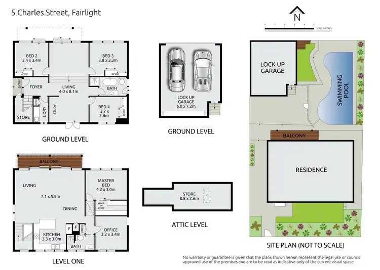 Floorplan of Homely house listing, 5 Charles Street, Fairlight NSW 2094