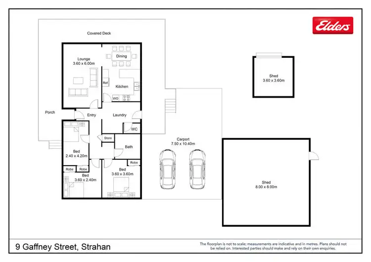 Floorplan of Homely house listing, 9 Gaffney Street East, Strahan TAS 7468