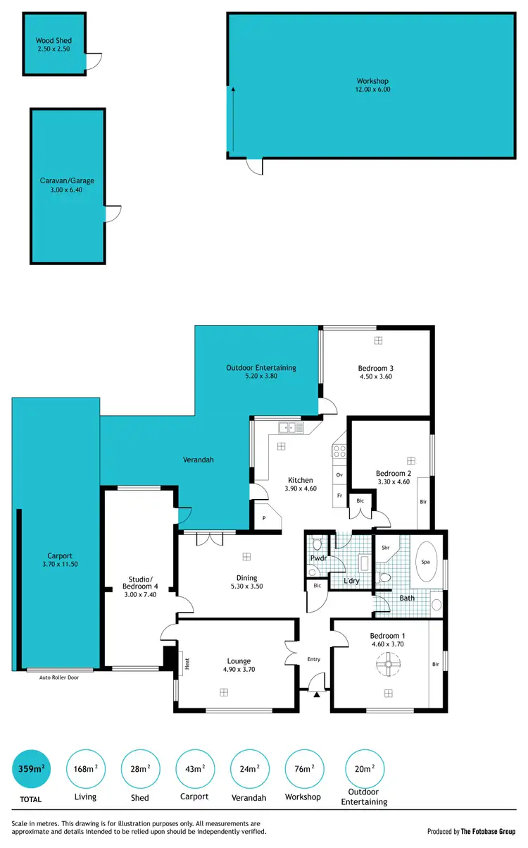 Floorplan of Homely house listing, 36 Allen Terrace, Glenelg East SA 5045