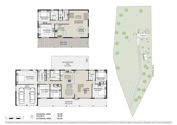 Floorplan of Homely house listing, 702 Tamarind Drive, Cumbalum NSW 2478