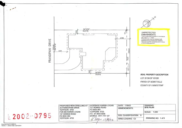 Floorplan of Homely house listing, 26 Frangipani Drive, Lammermoor QLD 4703