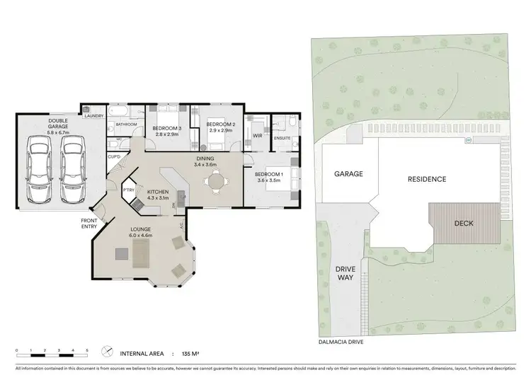 Floorplan of Homely house listing, 23 Dalmacia Drive, Wollongbar NSW 2477