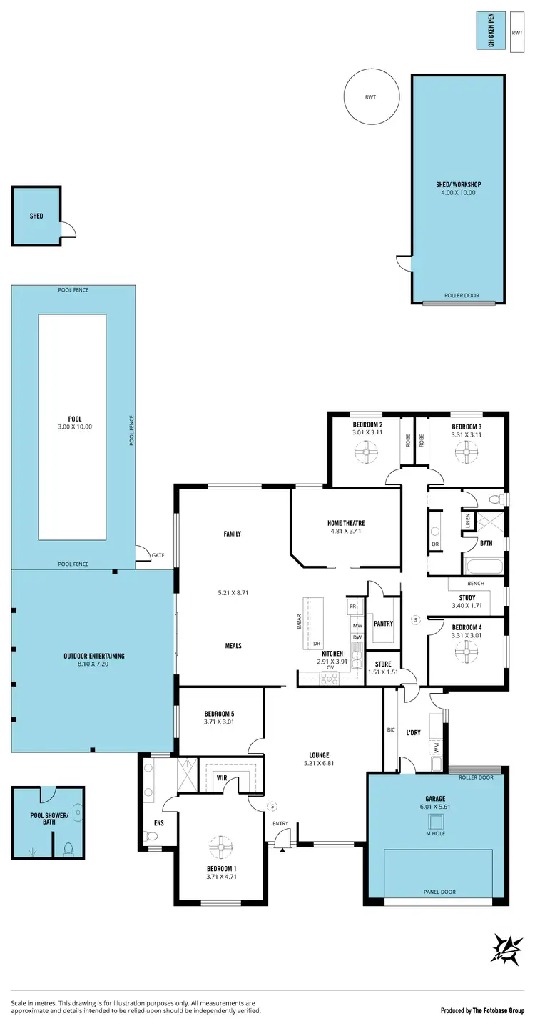 Floorplan of Homely house listing, 10 Ekers Court, Mount Compass SA 5210