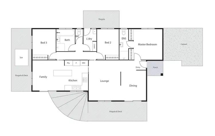 Floorplan of Homely house listing, 11 Fairley Crescent, Theodore ACT 2905