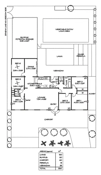 Floorplan of Homely house listing, 14 Vicar Street, Gilles Plains SA 5086