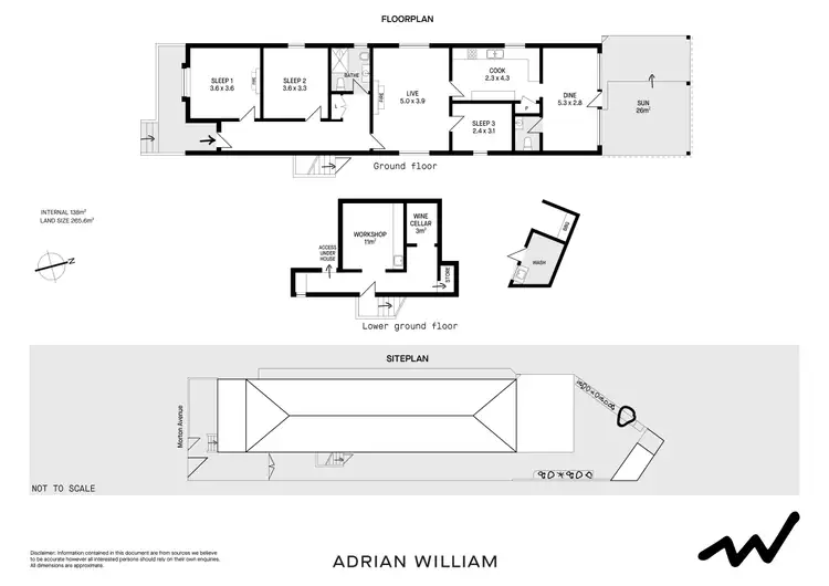 Floorplan of Homely house listing, 32 Morton Avenue, Lewisham NSW 2049