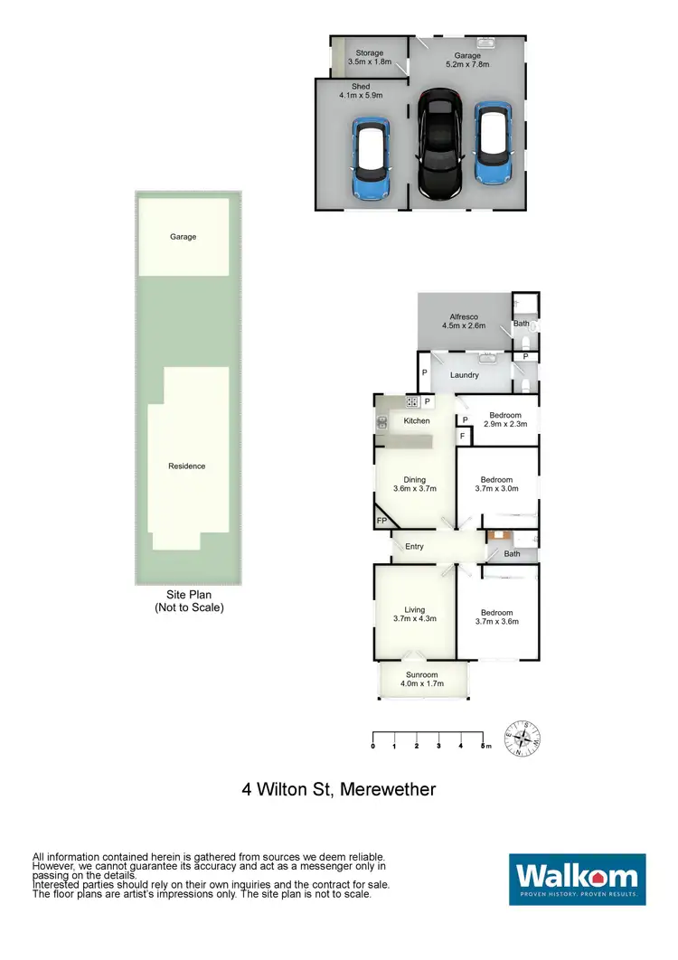 Floorplan of Homely house listing, 4 Wilton Street, Merewether NSW 2291