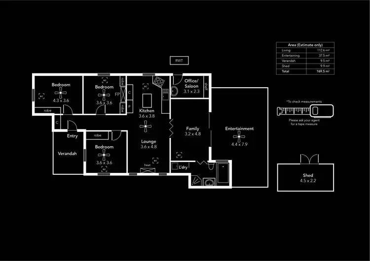 Floorplan of Homely house listing, 35 Sansom Road, Semaphore Park SA 5019