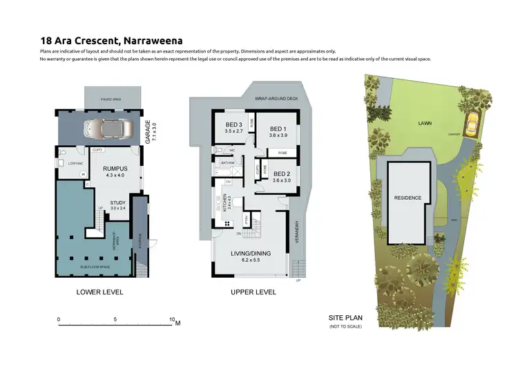 Floorplan of Homely house listing, 18 Ara Crescent, Narraweena NSW 2099
