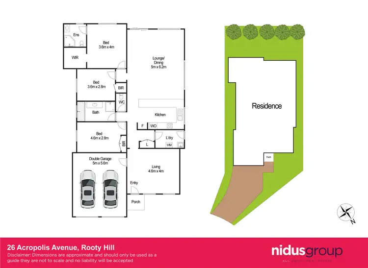 Floorplan of Homely house listing, 26 Acropolis Avenue, Rooty Hill NSW 2766