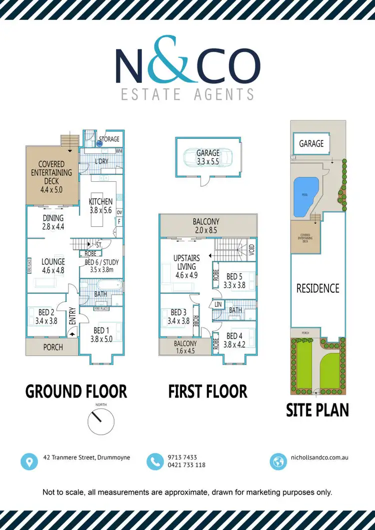 Floorplan of Homely house listing, 42 Tranmere Street, Drummoyne NSW 2047