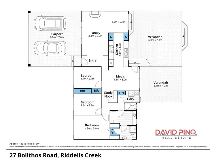 Floorplan of Homely house listing, 27 Bolithos Road, Riddells Creek VIC 3431