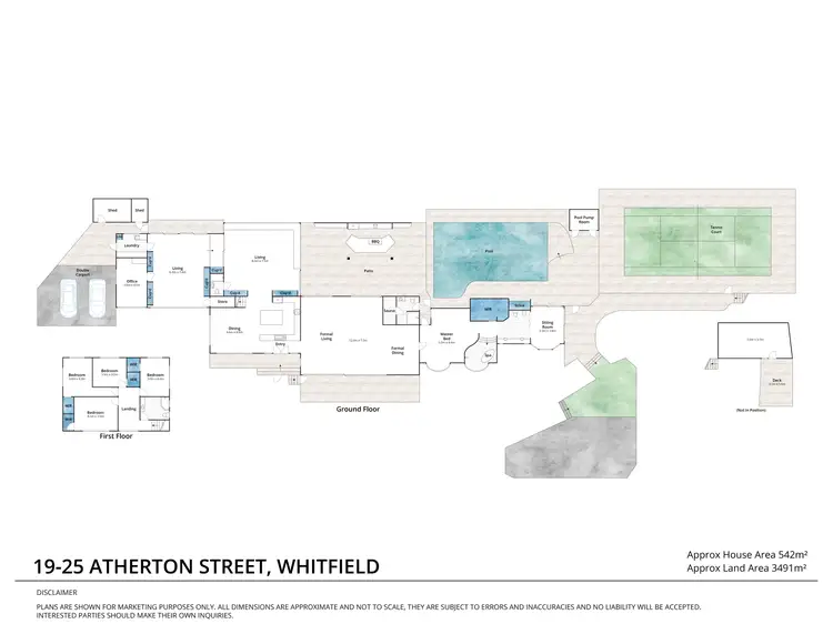 Floorplan of Homely house listing, 19-25 Atherton Street, Whitfield QLD 4870