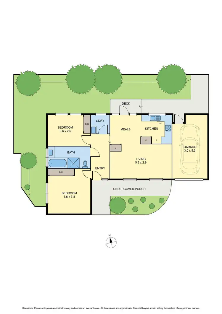 Floorplan of Homely unit listing, 2/10 Scotia Street, Moonee Ponds VIC 3039