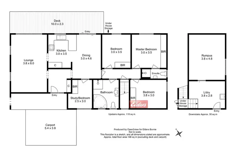 Floorplan of Homely house listing, 9 Oonah Street North, Shorewell Park TAS 7320