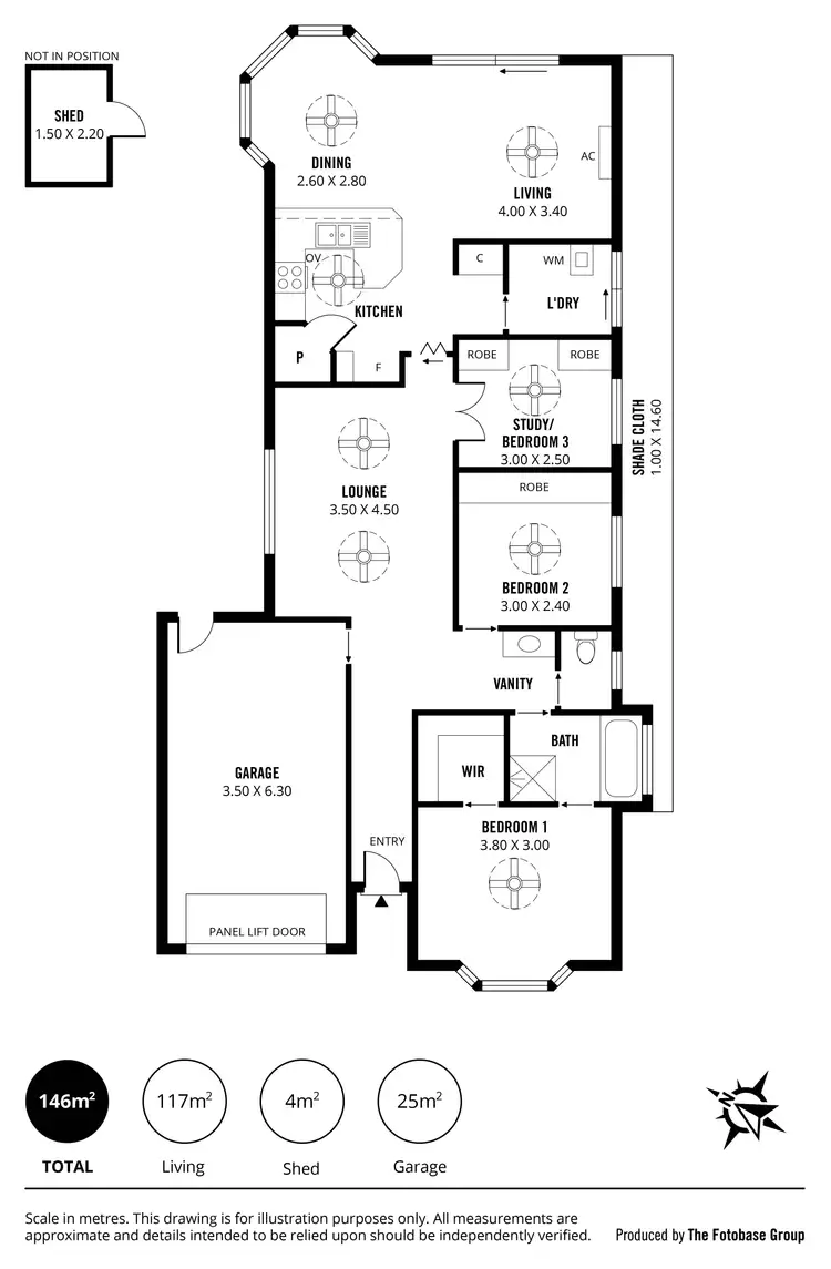 Floorplan of Homely house listing, 17 Berry Street, Aldinga Beach SA 5173