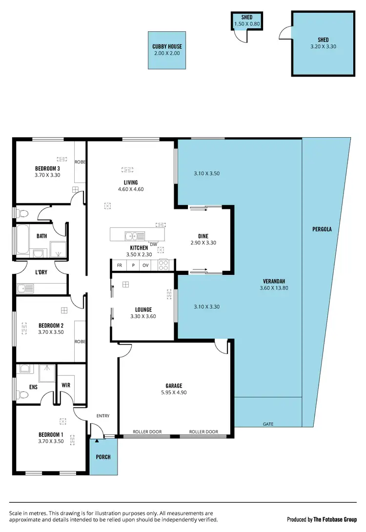 Floorplan of Homely house listing, 18 Seahaven Way, Aldinga Beach SA 5173