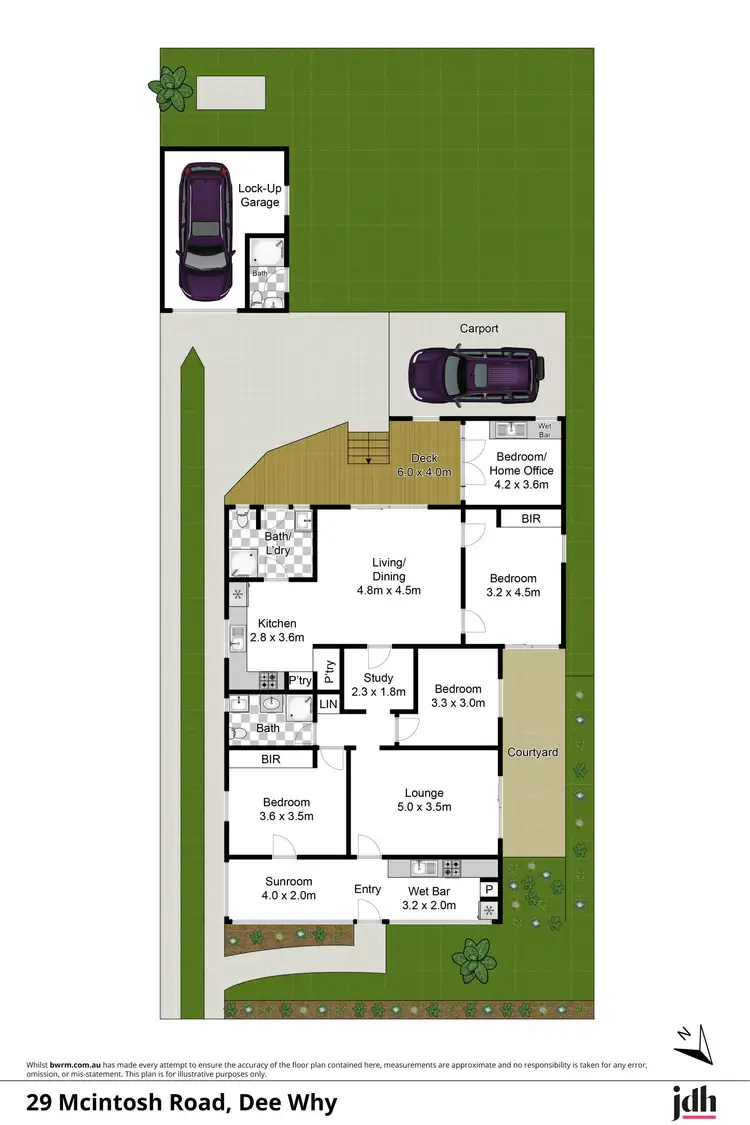 Floorplan of Homely house listing, 29 McIntosh Road, Dee Why NSW 2099