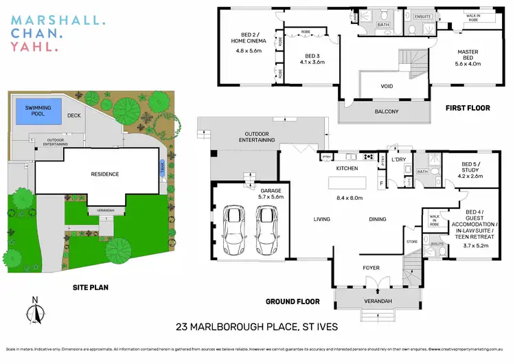 Floorplan of Homely house listing, 23 Marlborough Place, St Ives NSW 2075