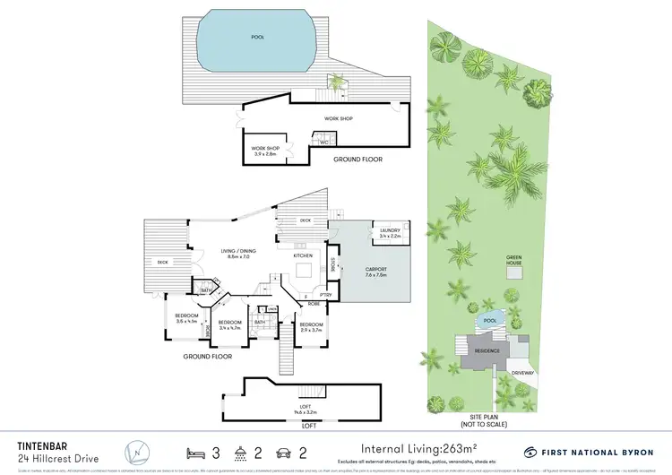 Floorplan of Homely house listing, 24 Hillcrest Drive, Tintenbar NSW 2478