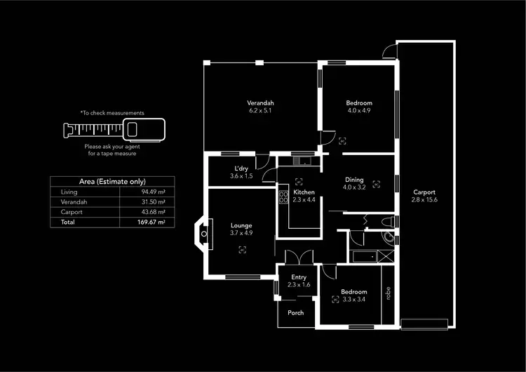Floorplan of Homely house listing, 25 Wright Street, Henley Beach SA 5022